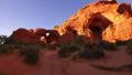 4K Arches 11 Handy Double Arch Sunset Utah USA 4k or 4k+ Resolution