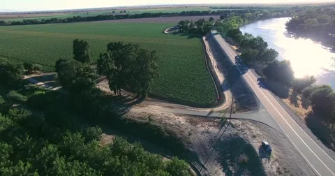 4K Arial view of the plantation Stock Footage 53995732