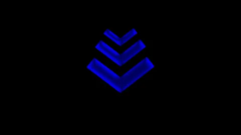 4k arrow line moving on screen Stock Footage 332584684