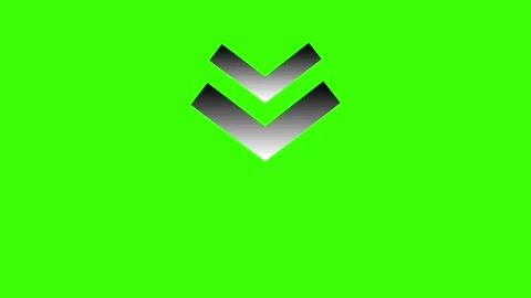 4k arrow line moving on screen Stock Footage 332584686