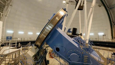 4K, astronomical telescope Stock Footage 124989360