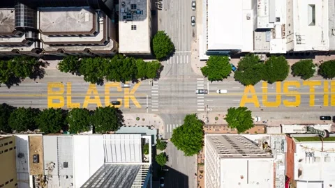 4K Austin Tx Hyperlapse Drone Aerial BLM Stock Footage 134746680