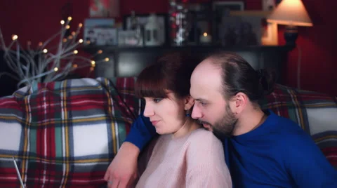 4k Authentic Shot of a Couple Looking at Laptop Stock Footage 67758789