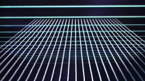 4K Authentic VHS glitch analog balck frame. CRT Noise Overlay Texture. Видео 143138741
