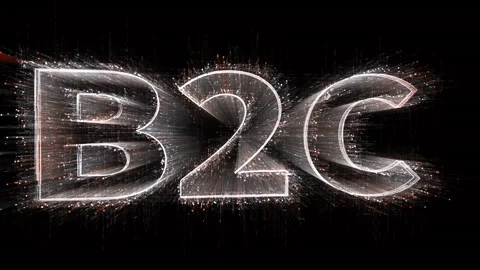 4k B2C word tag cloud,binary computer code. 库存影片 111567428