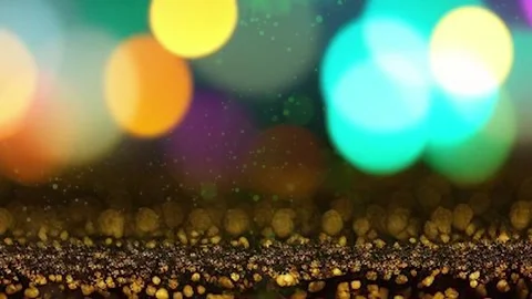 4K Background Abstract Loop Video Pattern Motion Light Animation Bokeh Effect Stock Footage 284624873