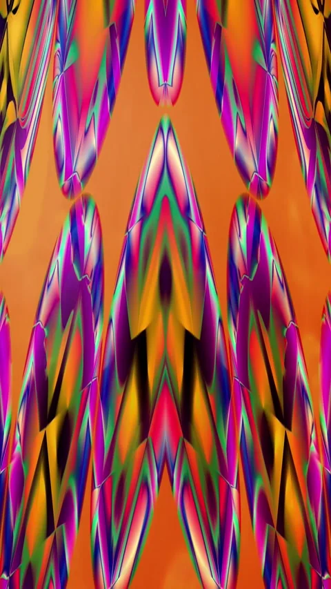 4K Background Abstract Loop Video Pattern Motion Light Animation Bokeh Effect Stock Footage 284644425