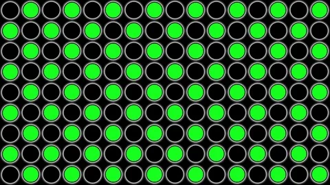 4k Background Animation of Flickering Green and Yellow Dots Seamless Loop 動画素材 123975989