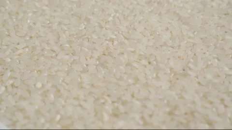 4K. The background of Fig. White grain. Ingredient, product for the cook. Stock Footage 131184897