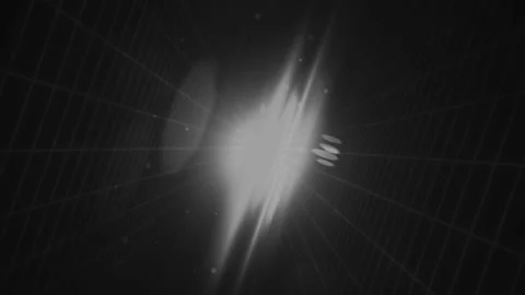 4K Background Technology Optical Lens Flare Black &amp; White Stock Footage 147692411