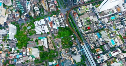 4k Bangkok Highest Building 5 Stock Footage 90723700