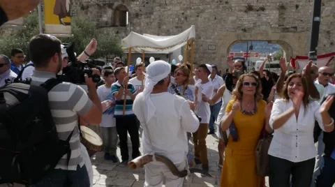 4K - BAR MITZVAH - 03 + AUDIO Stock Footage 46996539
