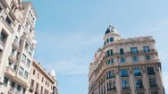 4K Barcelona. Via Laietana Empty - State Of Alarm In Spain, Covid19 Stock Footage