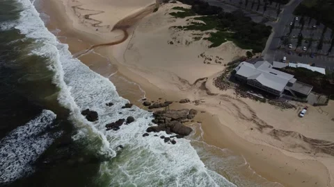 4k Beach - REDHEAD, AUSTRALIA Stock Footage