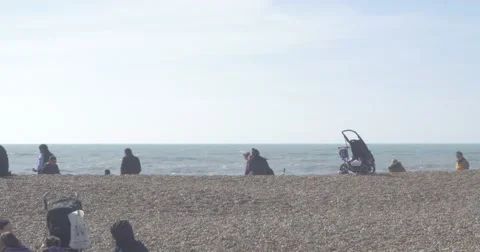 4K | Beach Seafront Video stock 47715857