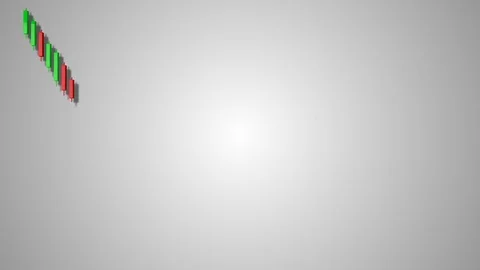 4K Bearish Rectangle Stock Chart Pattern 1 Stock Footage 106804220