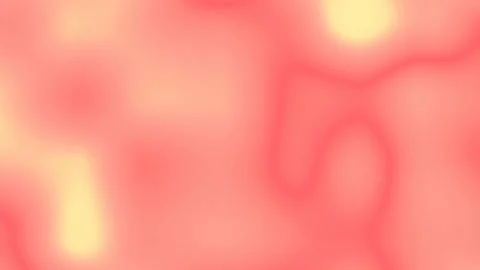 4K Beautiful abstract background animation with bright coral and yellow colors. Stock Footage 113564893