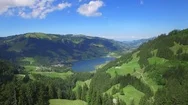 4K Beautiful Mountain Nature Aerial Shot Stock Footage