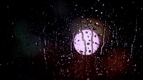 4K beautiful raining day Video stock 102346245