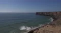 4k Beautiful rough coastline cliffs and beach Sagres Portugal 4k or 4k+ Resolution