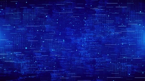 4K Big Data Visualization. 3D Virtual reality Space VR Cyberspace. Crypto Stock Footage 247483689