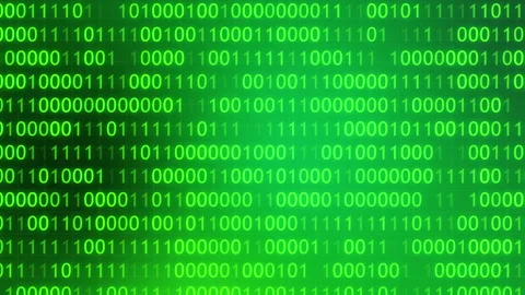4K BINARY CODE 3D BG WITH CAMERA MOVEMENT.BINARY 0,&amp; 1. Stock Footage 246028464