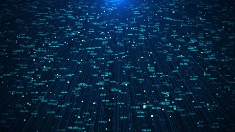 4K Binary code numbers background developing programming coding technology Stock Footage 259683817