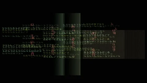 4k Binary Computer Code Background | Stock Video | Pond5