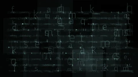 4k Binary Computer Code Background Video stock 147621709