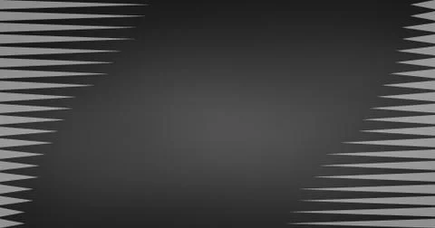 4K Black and White triangle geometric pattern abstract background vector stripe Illustrazione stock