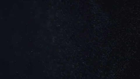 4k Black Background of Particles, Dust and Smoke Moving Stock Footage 122517466