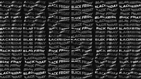 4k Black friday waves black background Stock Footage 188669626
