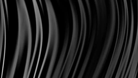 4K Black Glossy Abstract Wave Background Animation Stock Footage 320278502