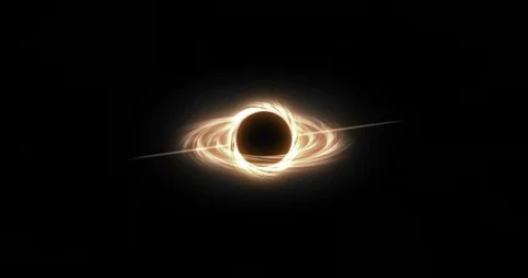 4K Black Hole Animation Stock Footage 112335868