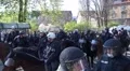 4k Blockers at Pegida demonstration crowd Braunschweig 4k or 4k+ Resolution