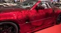 4k Bloody red Audi cabrio airbrush design Motorshow panning 4k or 4k+ Resolution
