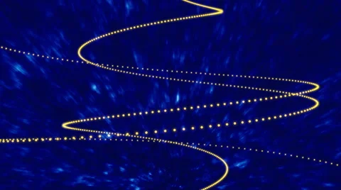 4k, blue abstract loop background, particle element Vidéo 49055285