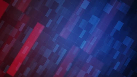4K Blue and Red pixel Stock Footage 133364226
