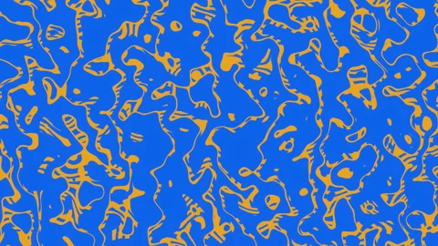 4k blue and yellow abstract looped background Stock Footage 274097556