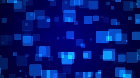 4k, blue background, particle square, loop Stock Footage 43873341