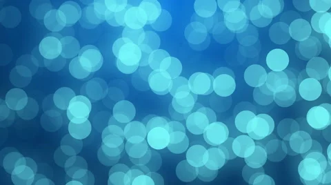 4k Blue Bokeh Animation Background Seamless Loop. Stock Footage 62726427