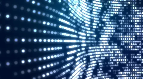 4k Blue Bulb Abstract Animation Background Seamless Loop. Stock Footage 68978338