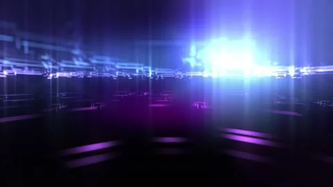 4k Blue Classic Glowing Lines Motion Background Stock Footage 328543785