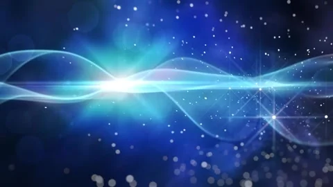 4k Blue Classic Waves Motion Background Stock Footage 328467415