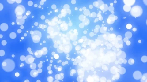 4k blue falling bubbles sparkling and dancing motion background Stock Footage 52971814