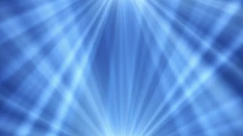 4K Blue Laser Light Show, Rotating Abstract Beams for VJ Loop Background Stock Footage 308746924