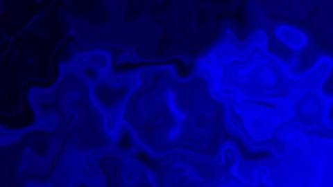 4K Blue Marble Liquid Animation, Fluid Art Design Background Loop Stock Footage 272320543