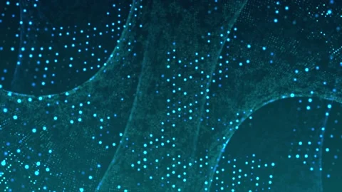 4K Blue Particles Background Vídeos de archivo 107796089