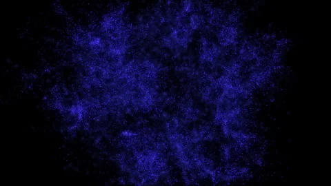 4k Blue Particles Explosion. Motion Background. Blue glitter particle Stock Footage 304222012