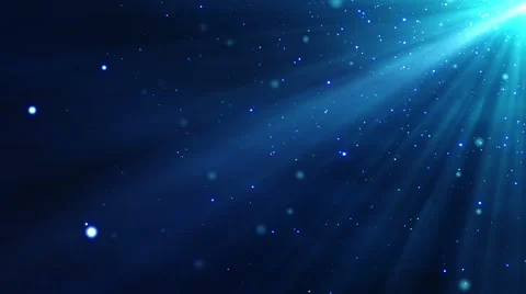 4k Blue Particles Light Stream Animation Background Seamless Loop. Stock Footage 56608504